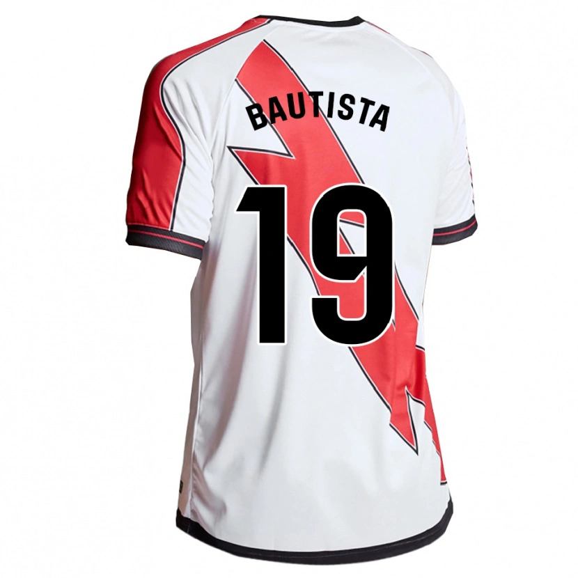 Danxen Criança Camisola Carla Bautista #19 Branco Vermelho Principal 2025/26 Camisa Brasil