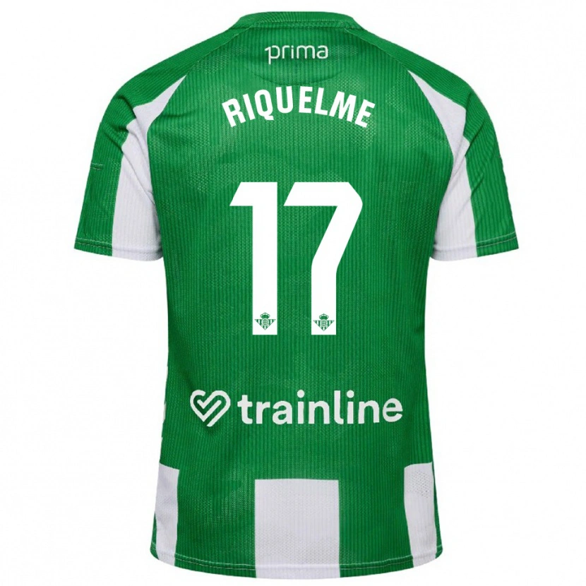 Danxen Criança Camisola Rodrigo Riquelme #17 Verde Branco Principal 2025/26 Camisa Brasil