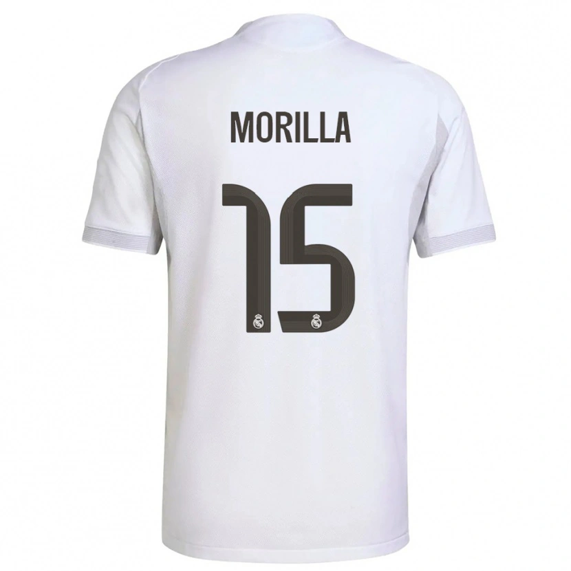 Danxen Criança Camisola Jairo Morilla #15 Branco Amarelo Principal 2025/26 Camisa Brasil