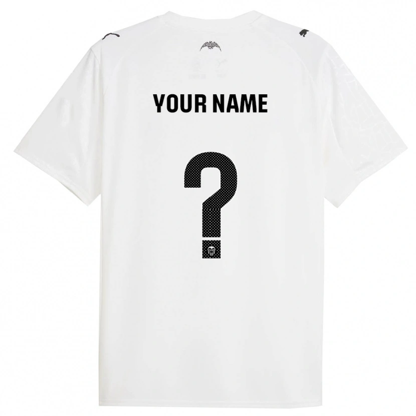 Danxen Criança Camisola Seu Nome #0 Branco Preto Principal 2025/26 Camisa Brasil