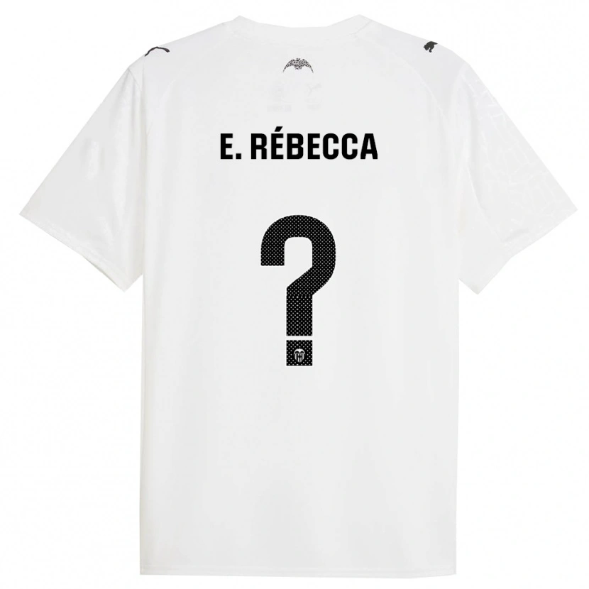 Danxen Criança Camisola Amon Rébecca Grâce Elloh #0 Branco Preto Principal 2025/26 Camisa Brasil