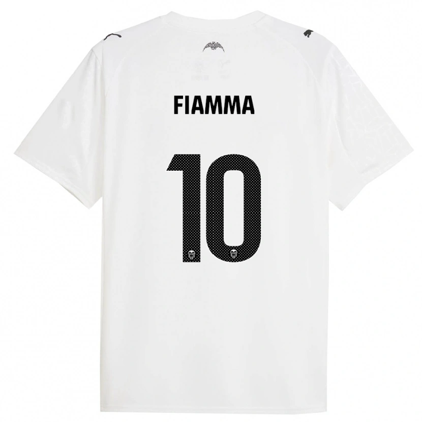 Danxen Criança Camisola Fiamma #10 Branco Preto Principal 2025/26 Camisa Brasil