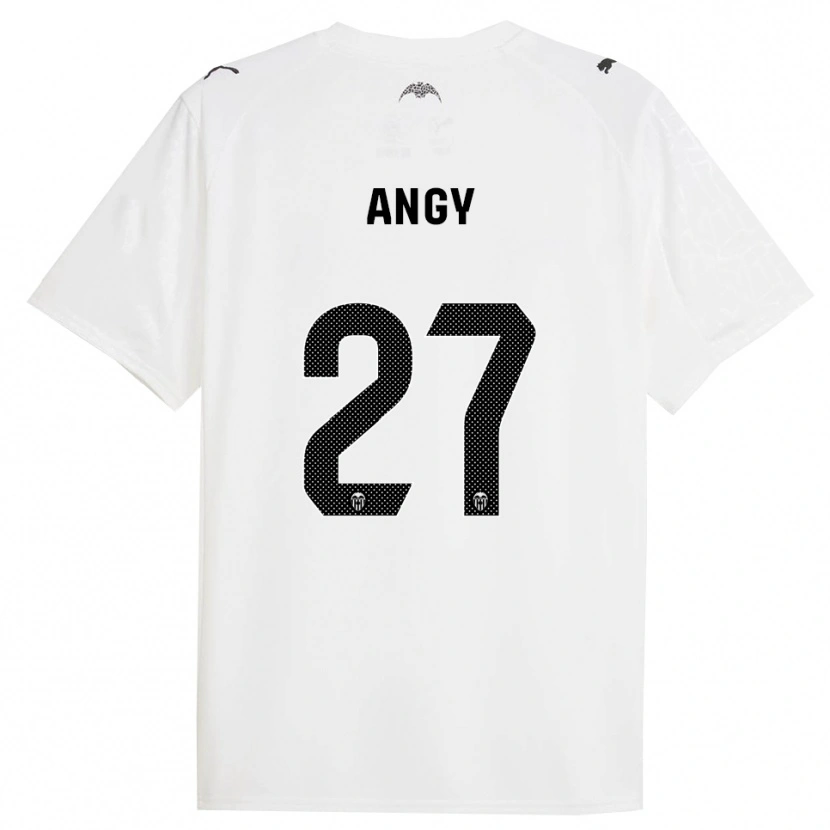 Danxen Criança Camisola Angy #27 Branco Preto Principal 2025/26 Camisa Brasil
