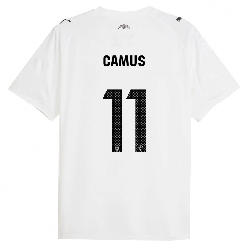 Danxen Criança Camisola Marco Camus #11 Branco Preto Principal 2025/26 Camisa Brasil