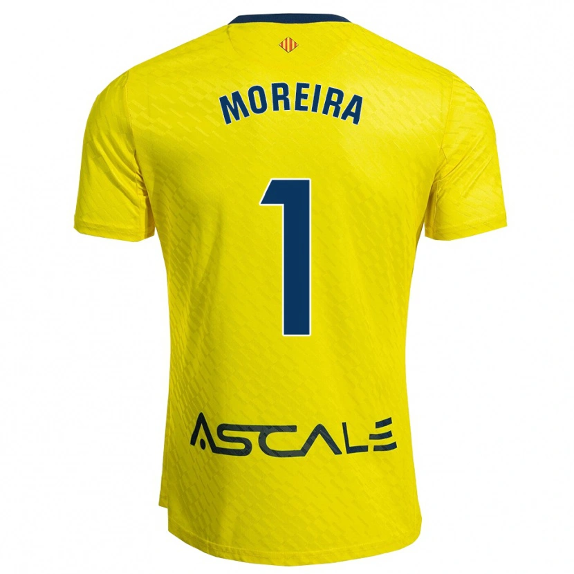 Danxen Criança Camisola Yago Moreira #1 Amarelo Marinho Principal 2025/26 Camisa Brasil