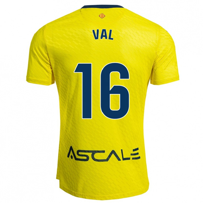 Danxen Criança Camisola Brais Val #16 Amarelo Marinho Principal 2025/26 Camisa Brasil
