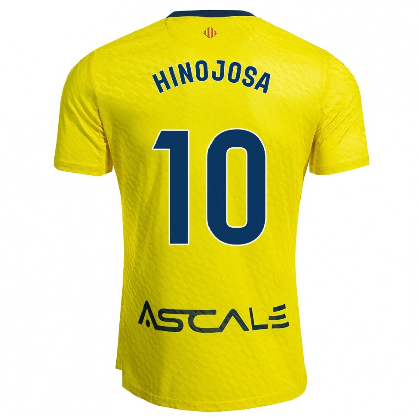 Danxen Criança Camisola Sergio Hinojosa #10 Amarelo Marinho Principal 2025/26 Camisa Brasil