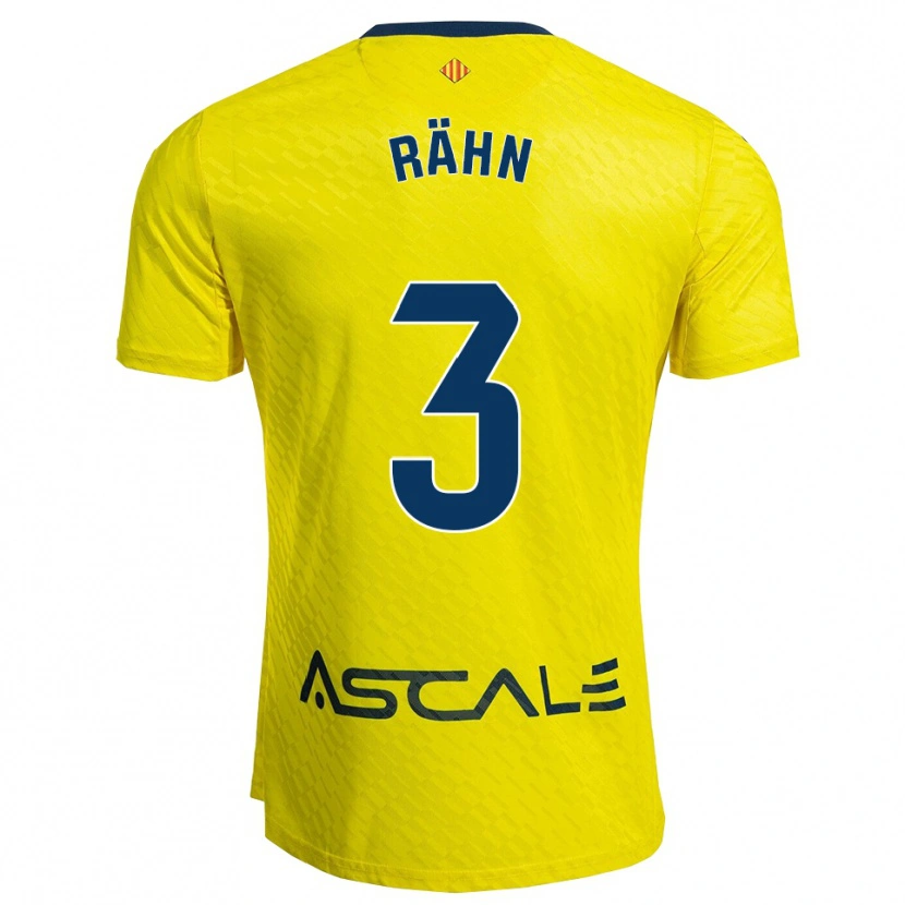 Danxen Criança Camisola Ronan Rähn #3 Amarelo Marinho Principal 2025/26 Camisa Brasil