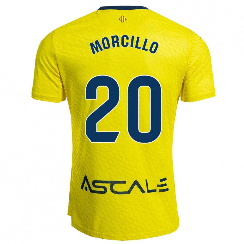 Danxen Criança Camisola Raquel Morcillo #20 Amarelo Marinho Principal 2025/26 Camisa Brasil