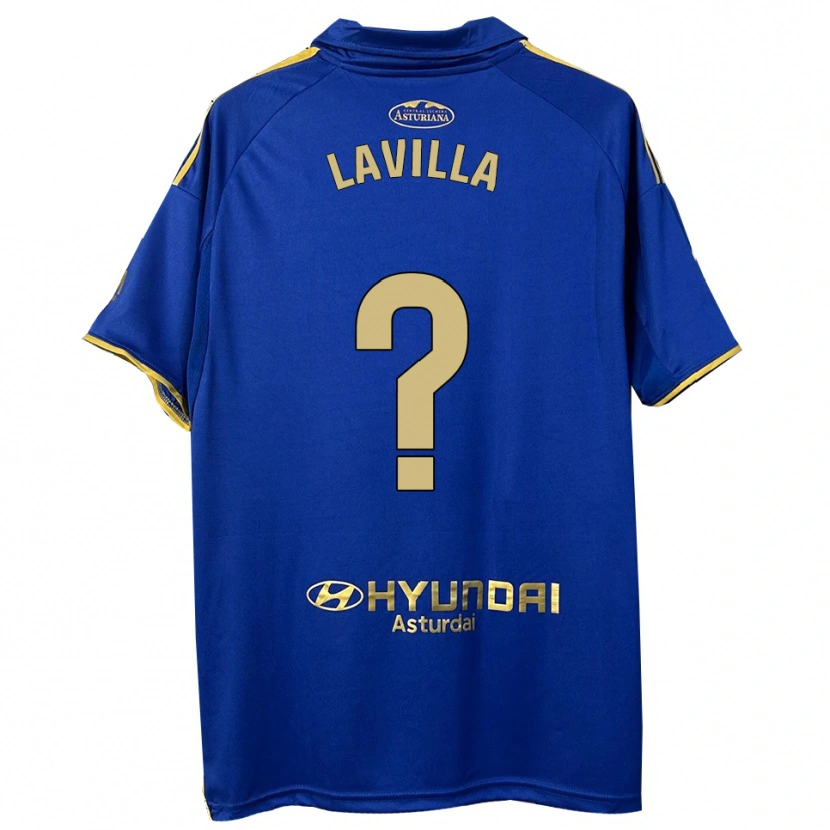 Danxen Criança Camisola Martín Lavilla #0 Azul Dourado Principal 2025/26 Camisa Brasil