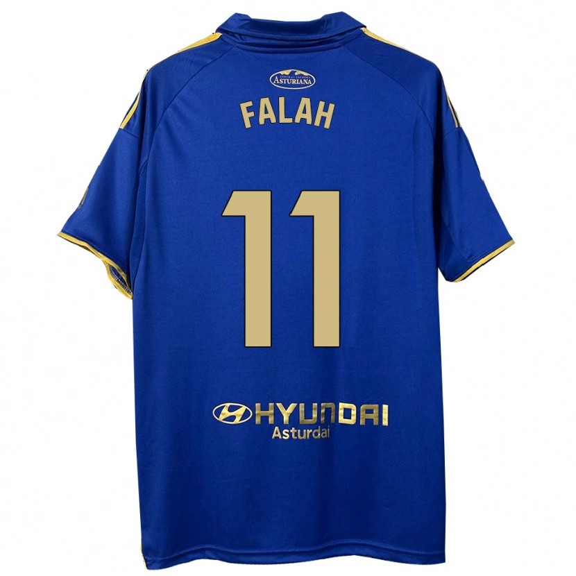 Danxen Criança Camisola Omar Falah #11 Azul Dourado Principal 2025/26 Camisa Brasil