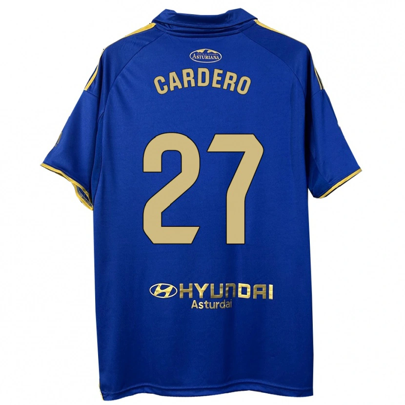 Danxen Criança Camisola Álex Cardero #27 Azul Dourado Principal 2025/26 Camisa Brasil