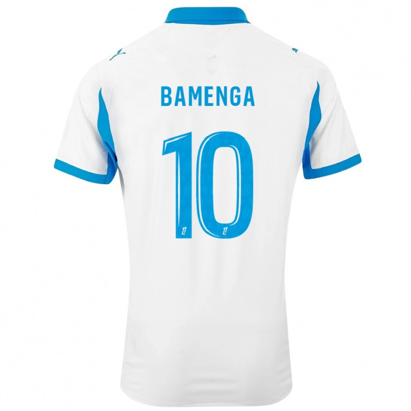 Danxen Criança Camisola Naomie Bamenga #10 Branco Azul Celeste Principal 2025/26 Camisa Brasil