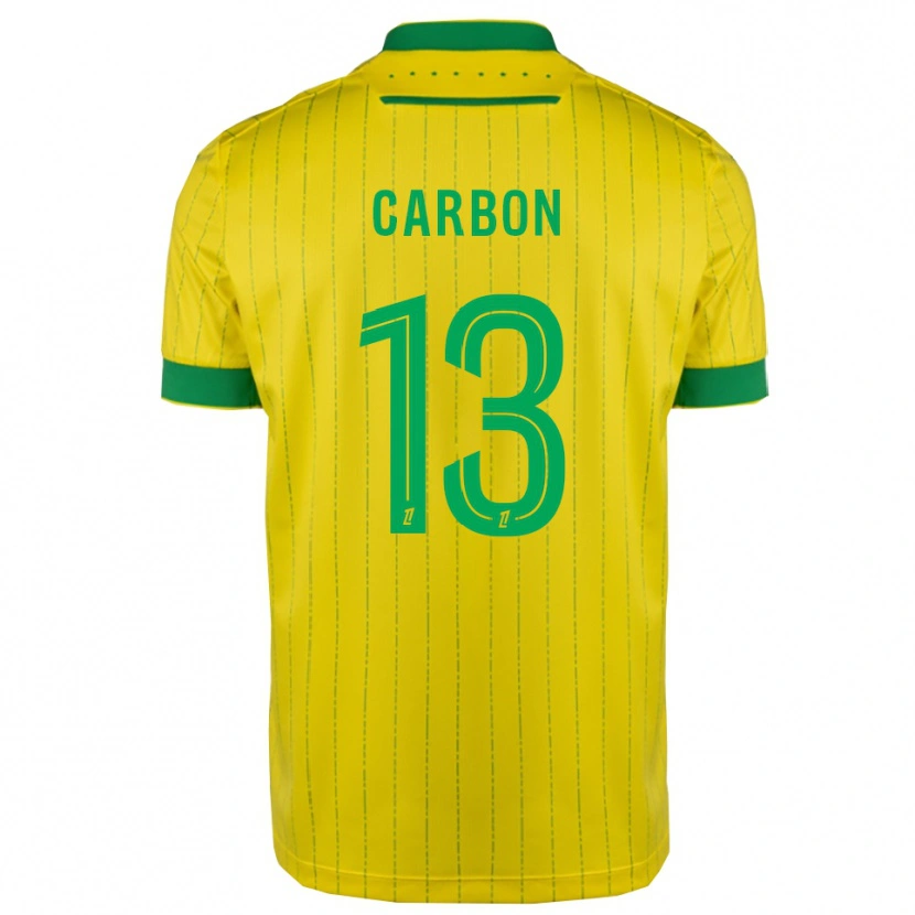 Danxen Criança Camisola Lancelot Carbon #13 Amarelo Verde Principal 2025/26 Camisa Brasil