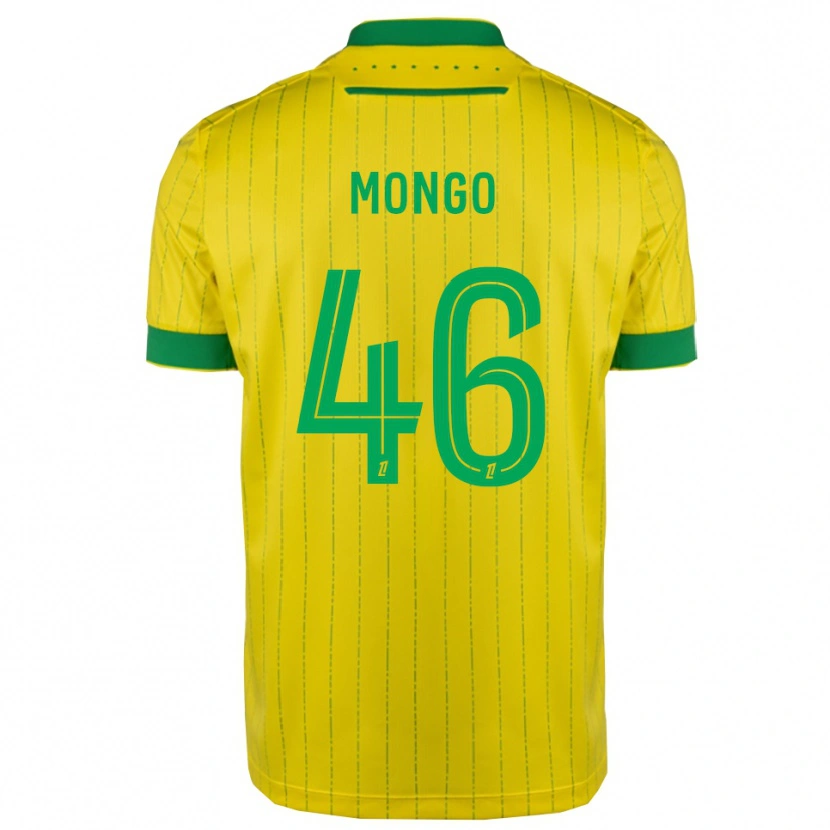 Danxen Criança Camisola Enzo Mongo #46 Amarelo Verde Principal 2025/26 Camisa Brasil