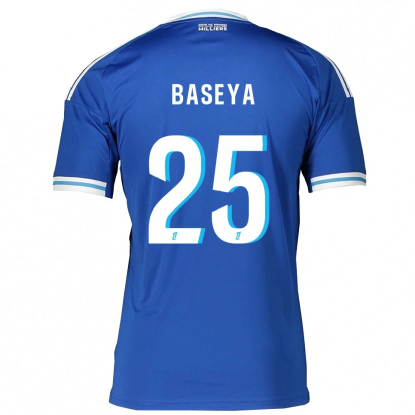 Danxen Criança Camisola Steven Baseya #25 Azul Branco Principal 2025/26 Camisa Brasil