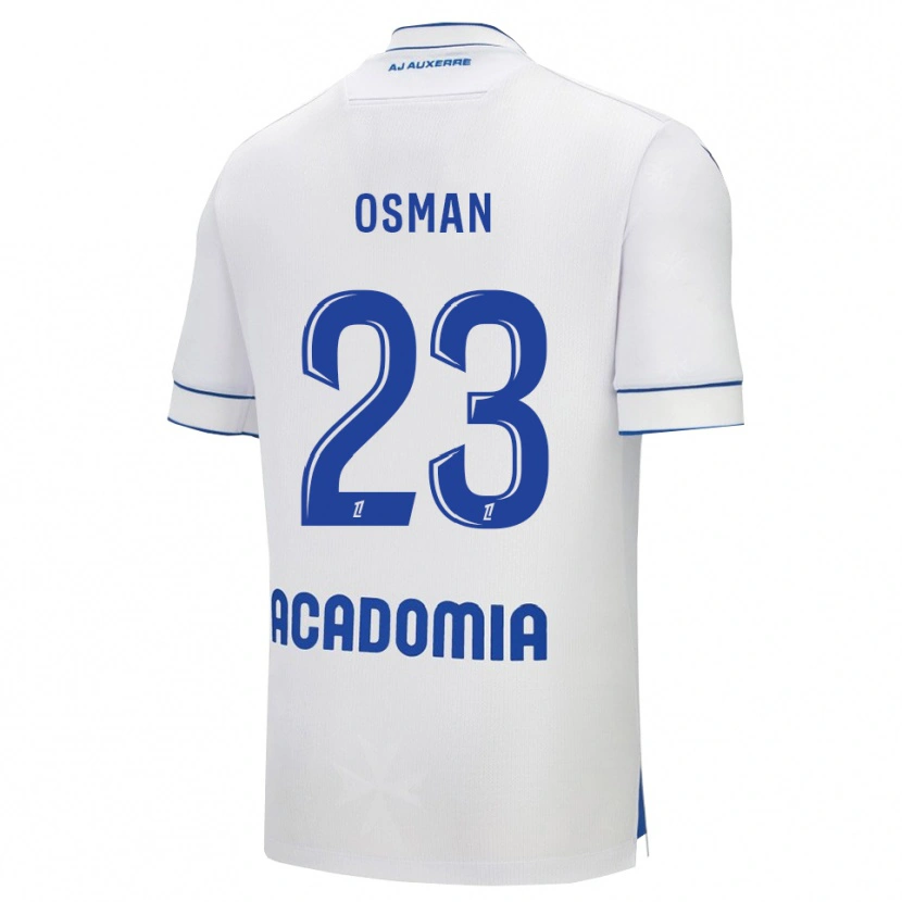 Danxen Criança Camisola Ibrahim Osman #23 Branco Azul Principal 2025/26 Camisa Brasil