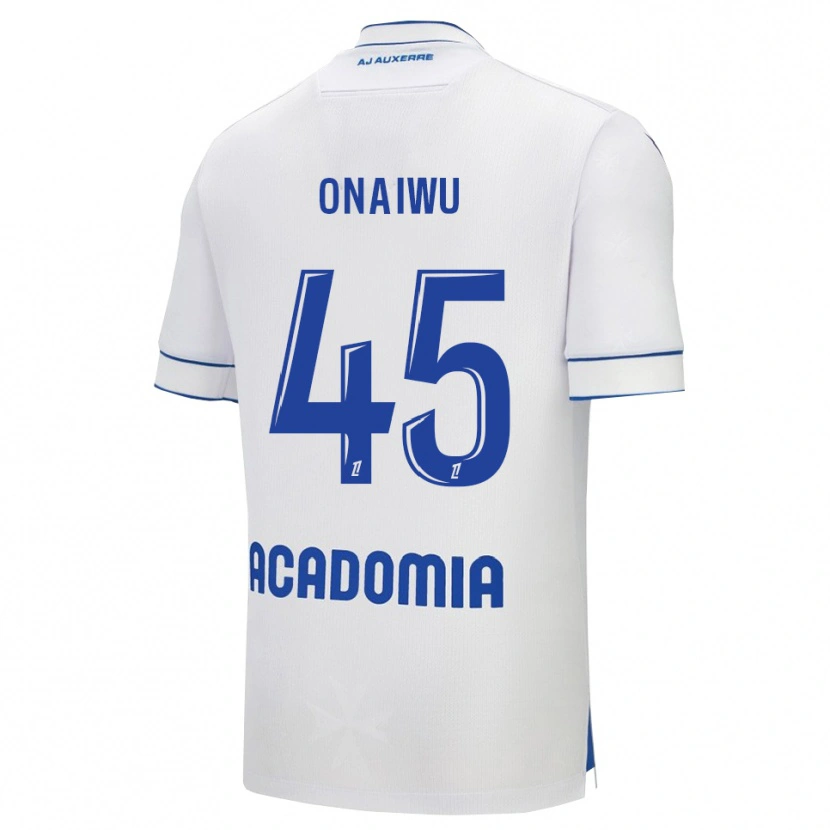 Danxen Criança Camisola Ado Onaiwu #45 Branco Azul Principal 2025/26 Camisa Brasil
