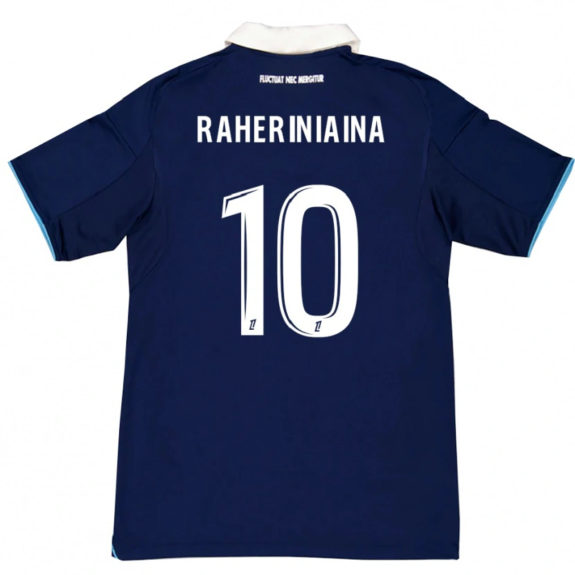 Danxen Criança Camisola El Hadary Raheriniaina #10 Azul Escuro Branco Principal 2025/26 Camisa Brasil