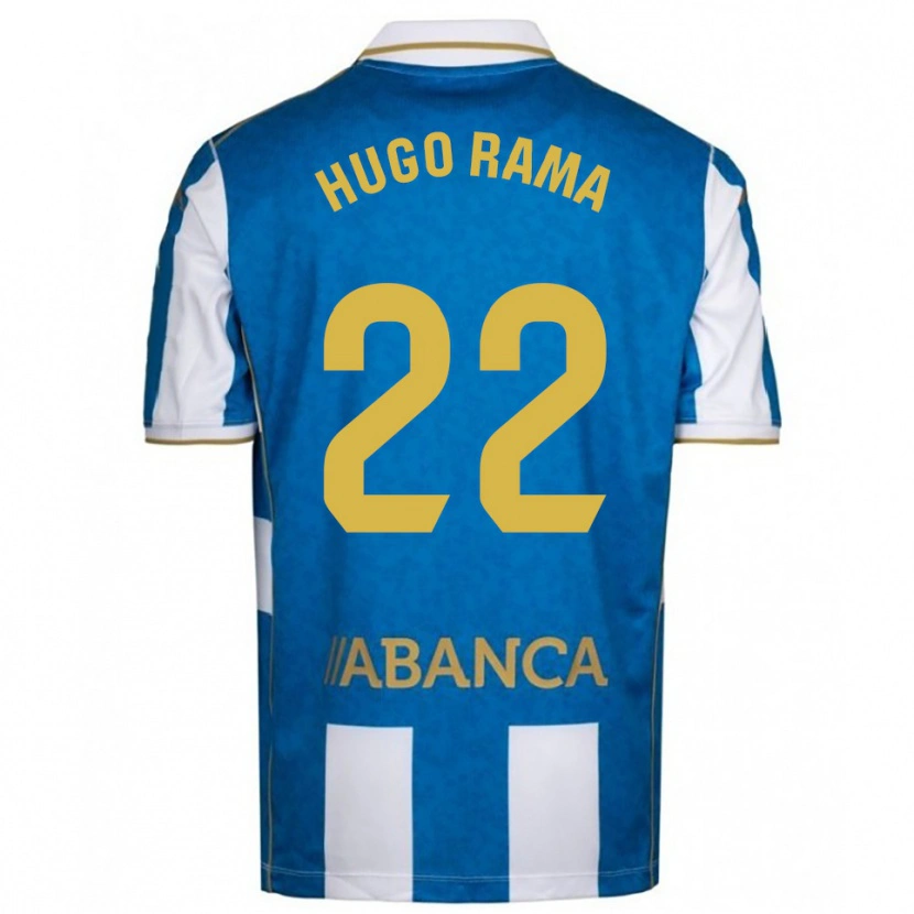 Danxen Criança Camisola Hugo Rama #22 Branco Azul Principal 2025/26 Camisa Brasil