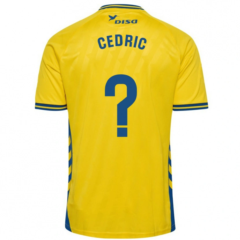 Danxen Criança Camisola Iván Cédric #0 Amarelo Azul Principal 2025/26 Camisa Brasil