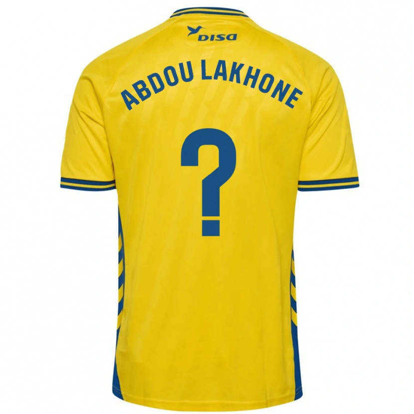 Danxen Criança Camisola Pape Abdou Lakhone #0 Amarelo Azul Principal 2025/26 Camisa Brasil