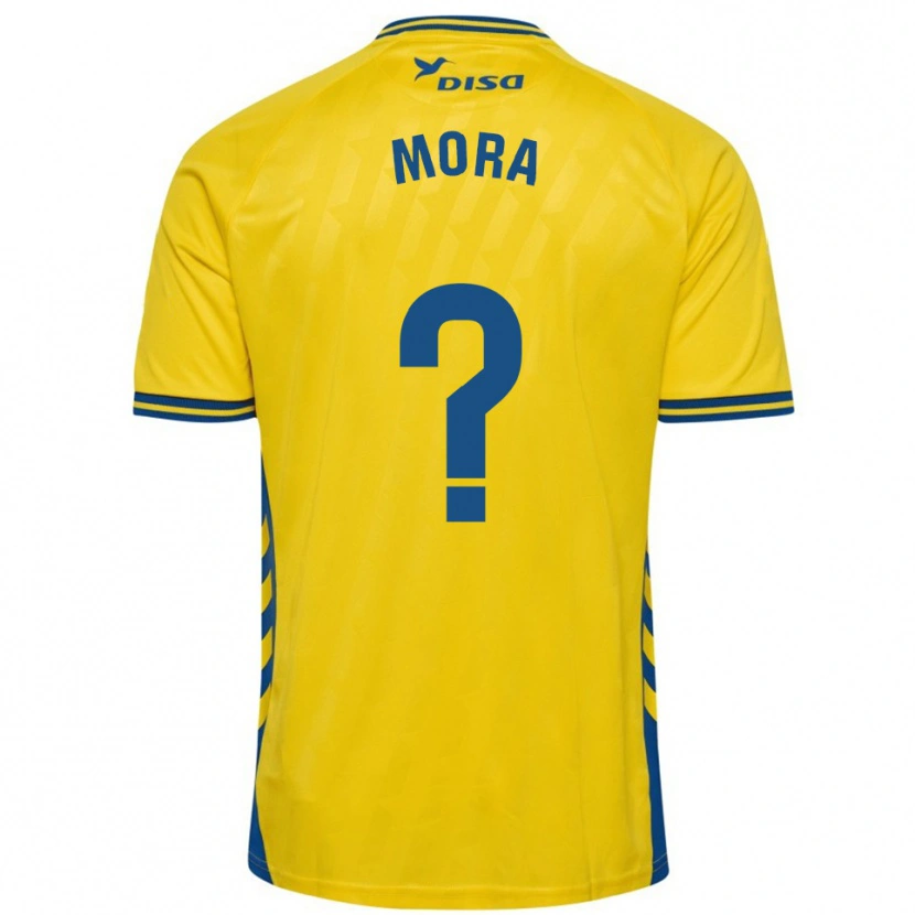 Danxen Criança Camisola Israel Mora #0 Amarelo Azul Principal 2025/26 Camisa Brasil