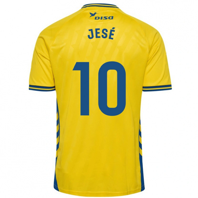 Danxen Criança Camisola Jesé #10 Amarelo Azul Principal 2025/26 Camisa Brasil