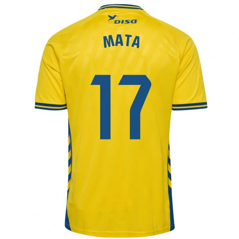 Danxen Criança Camisola Jaime Mata #17 Amarelo Azul Principal 2025/26 Camisa Brasil
