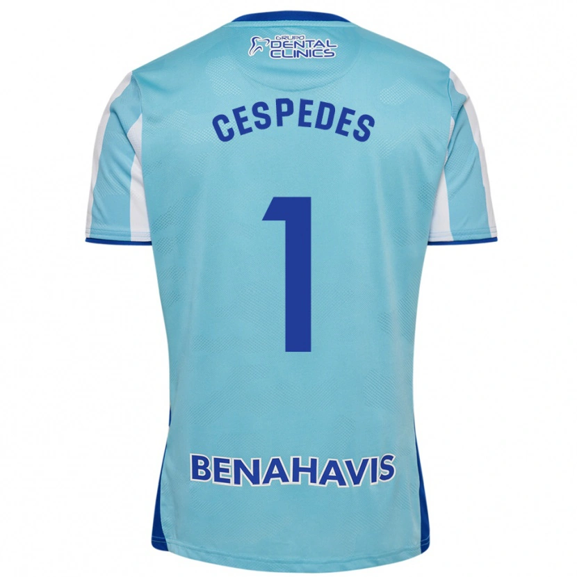Danxen Criança Camisola Andrés Céspedes #1 Azul Celeste Branco Principal 2025/26 Camisa Brasil