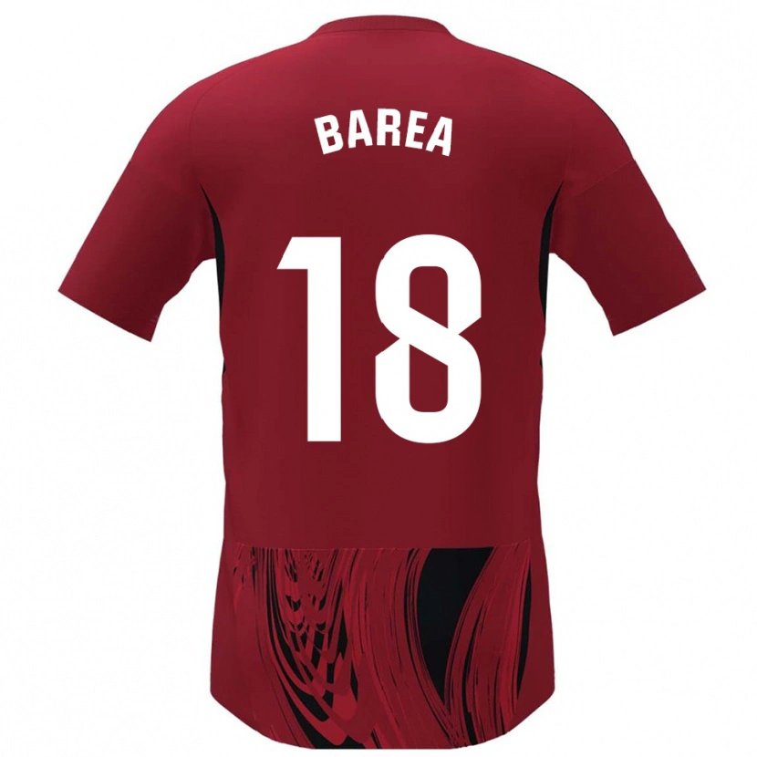 Danxen Criança Camisola Ismael Barea #18 Vermelho Preto Principal 2025/26 Camisa Brasil
