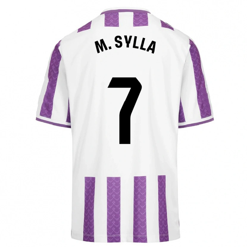 Danxen Criança Camisola Mamadou Sylla #7 Roxo Branco Principal 2025/26 Camisa Brasil