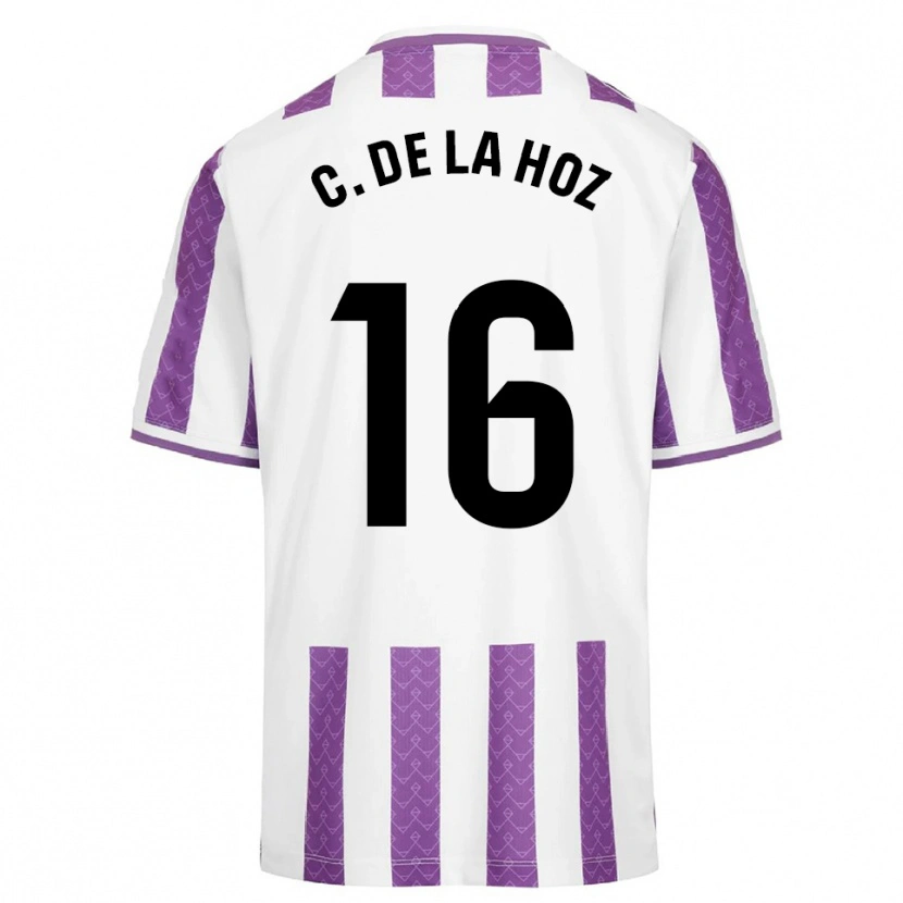 Danxen Criança Camisola César De La Hoz #16 Roxo Branco Principal 2025/26 Camisa Brasil