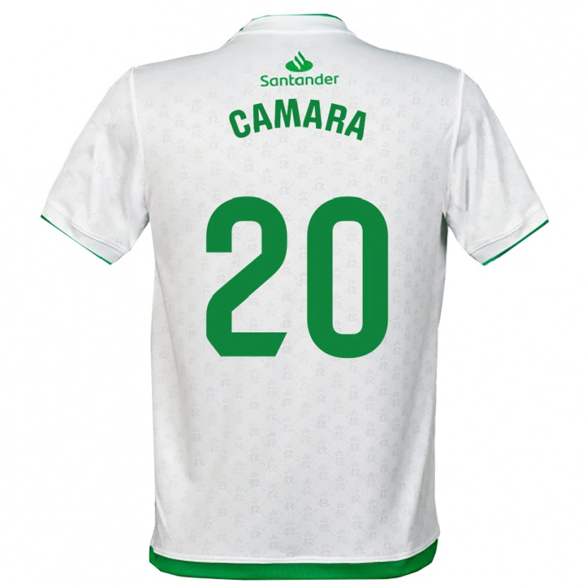 Danxen Criança Camisola Suleiman Camara #20 Verde Branco Principal 2025/26 Camisa Brasil