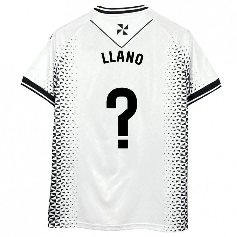 Danxen Criança Camisola Guillermo Llano #0 Branco Preto Principal 2025/26 Camisa Brasil