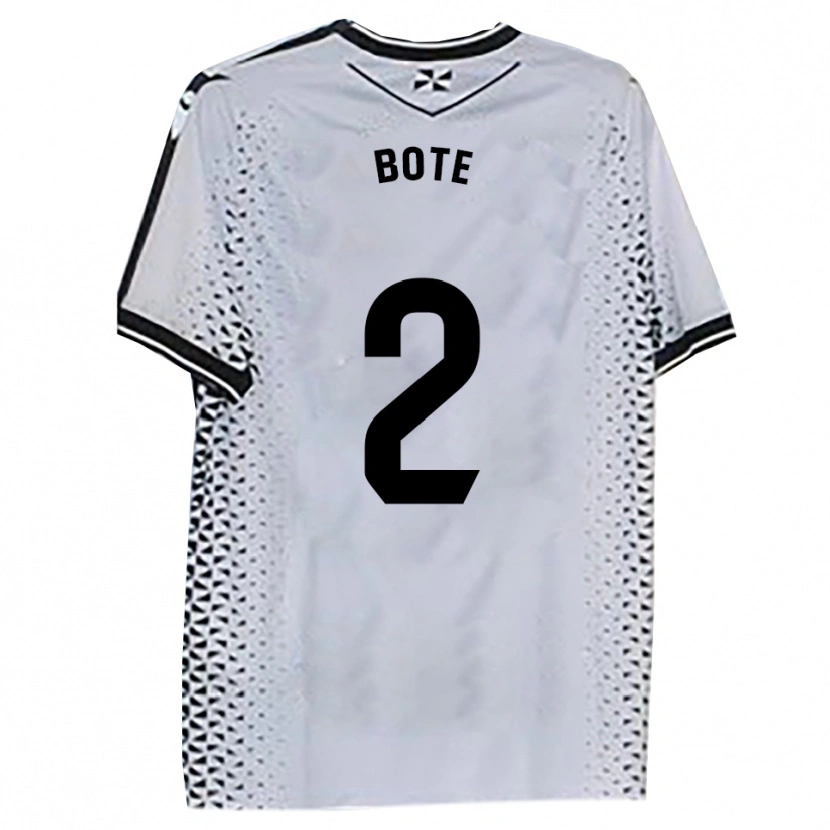 Danxen Criança Camisola Jorge Bote #2 Branco Preto Principal 2025/26 Camisa Brasil