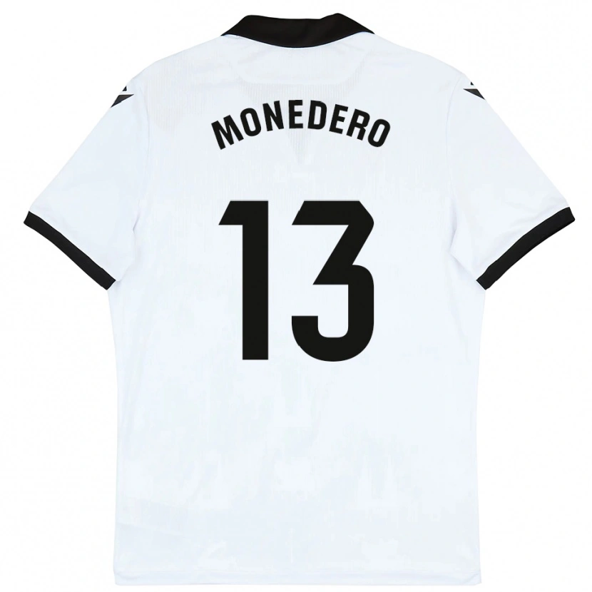 Danxen Criança Camisola Marc Monedero #13 Branco Preto Principal 2025/26 Camisa Brasil