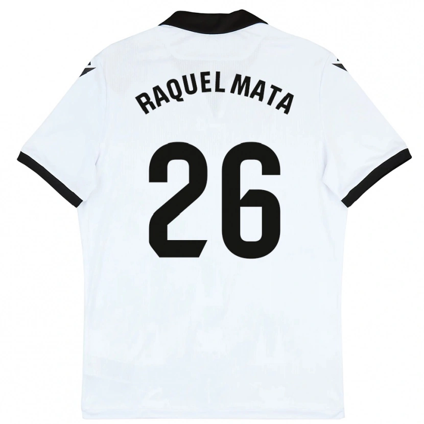 Danxen Criança Camisola Raquel Mata #26 Branco Preto Principal 2025/26 Camisa Brasil