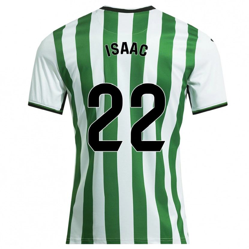 Danxen Criança Camisola Carlos Isaac #22 Branco Verde Principal 2025/26 Camisa Brasil