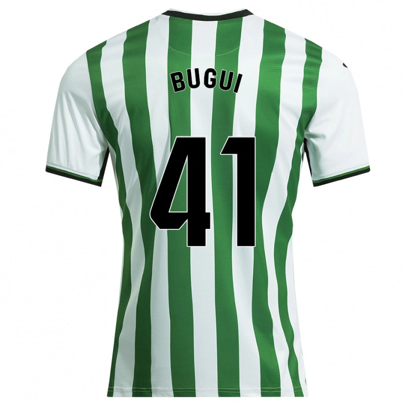 Danxen Criança Camisola Bugui #41 Branco Verde Principal 2025/26 Camisa Brasil