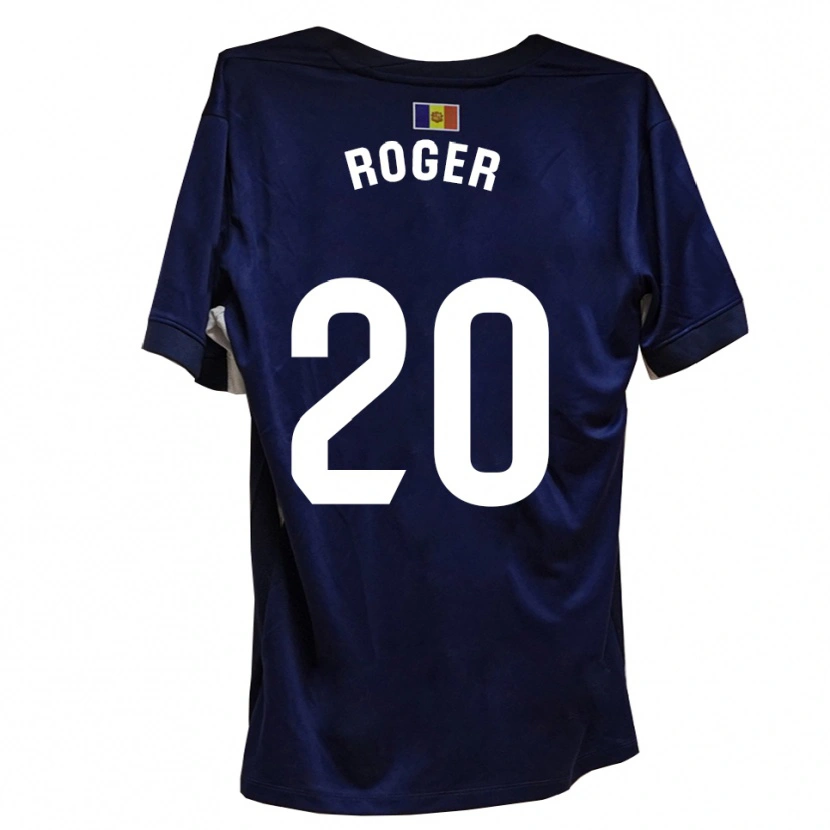 Danxen Criança Camisola Roger #20 Azul Marinho Branco Principal 2025/26 Camisa Brasil
