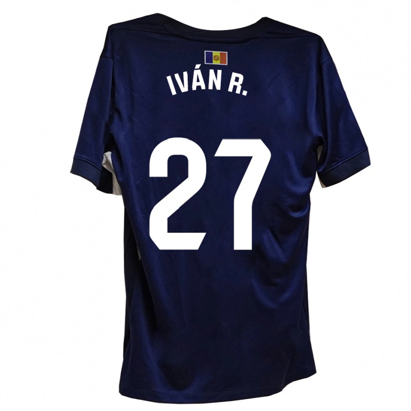 Danxen Criança Camisola Iván Rodríguez #27 Azul Marinho Branco Principal 2025/26 Camisa Brasil
