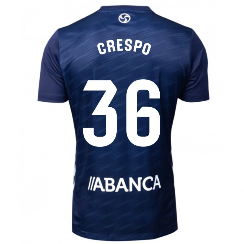 Danxen Criança Camisola Yoel Crespo #36 Azul Marinho Branco Alternativa 2025/26 Camisa Brasil
