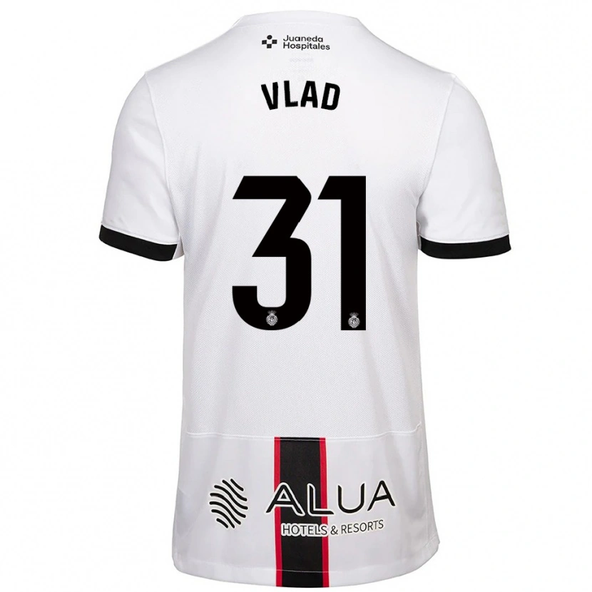Danxen Criança Camisola Rares Vlad #31 Branco Preto Alternativa 2025/26 Camisa Brasil