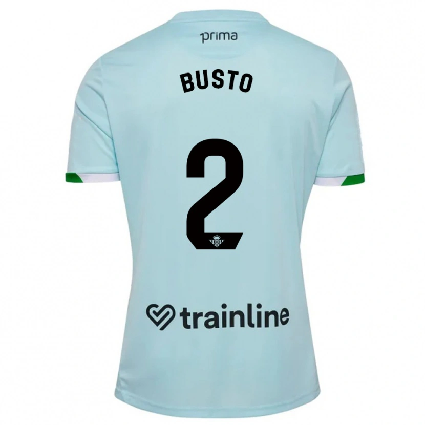 Danxen Criança Camisola Pablo Busto #2 Azul Celeste Verde Alternativa 2025/26 Camisa Brasil