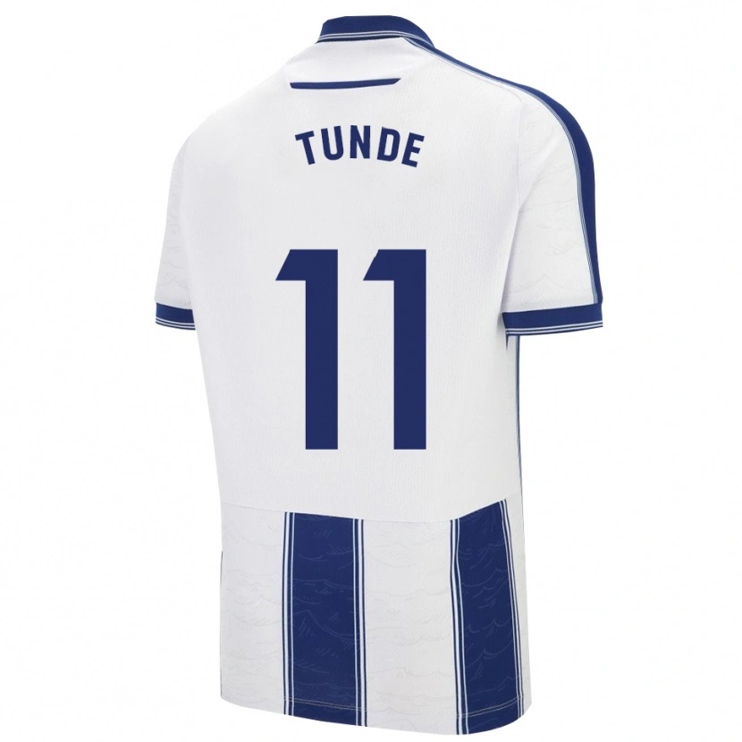 Danxen Criança Camisola Kareem Tunde #11 Azul Marinho Branco Alternativa 2025/26 Camisa Brasil