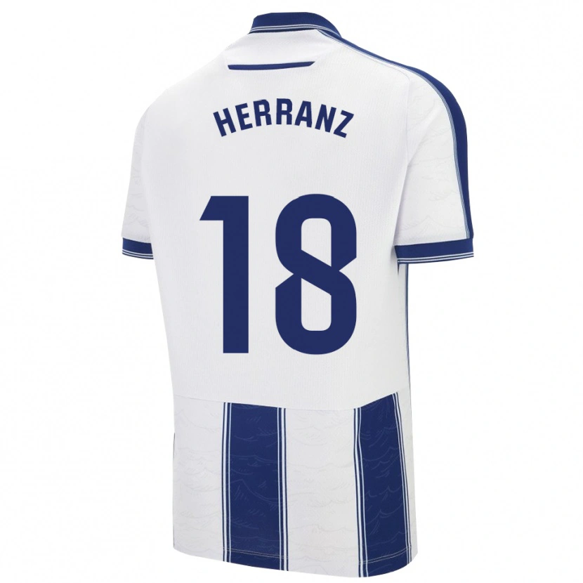 Danxen Criança Camisola Alejandro Herranz #18 Azul Marinho Branco Alternativa 2025/26 Camisa Brasil