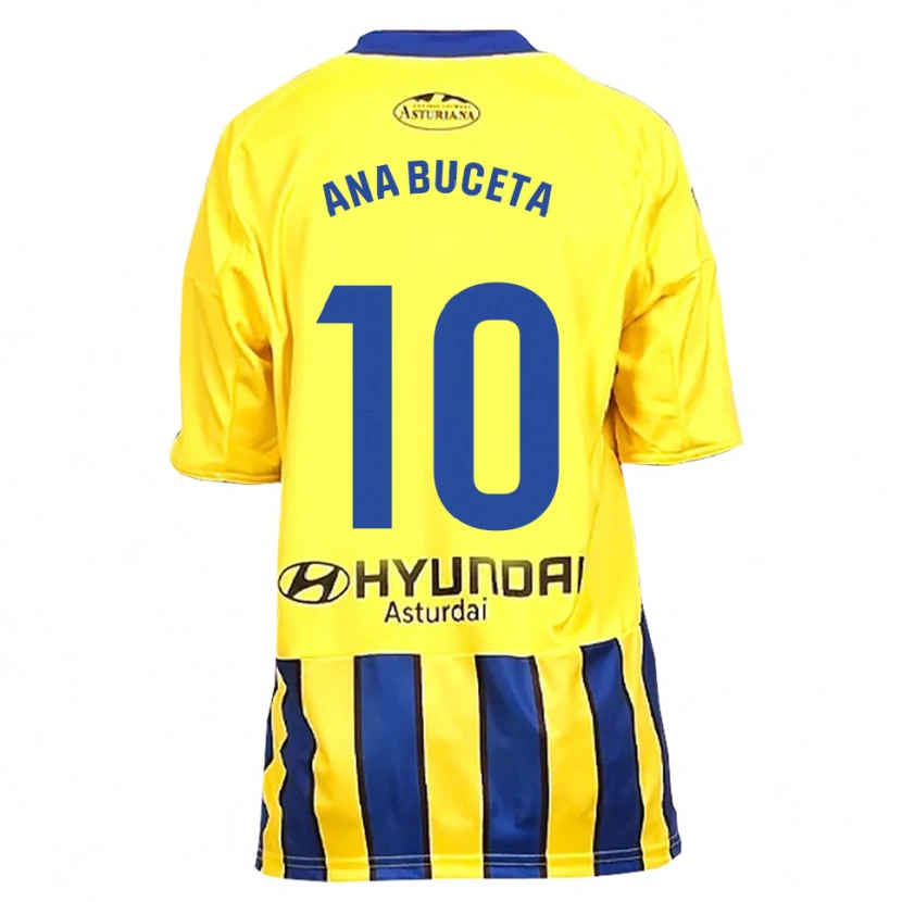 Danxen Criança Camisola Ana Buceta #10 Amarelo Azul Alternativa 2025/26 Camisa Brasil