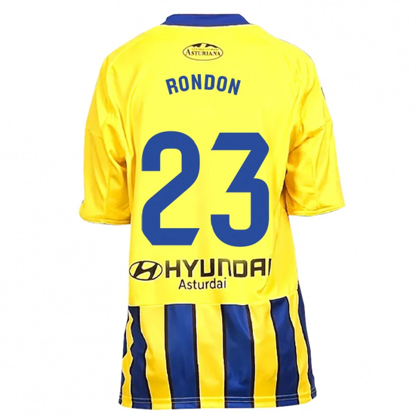 Danxen Criança Camisola Salomón Rondón #23 Amarelo Azul Alternativa 2025/26 Camisa Brasil