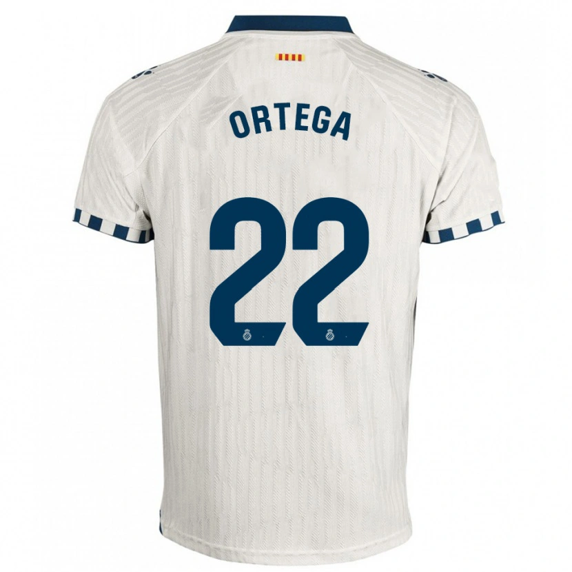 Danxen Criança Camisola Ricard Ortega #22 Branco Azul Alternativa 2025/26 Camisa Brasil